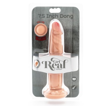 Dildo-dual density dong 7.5 inch